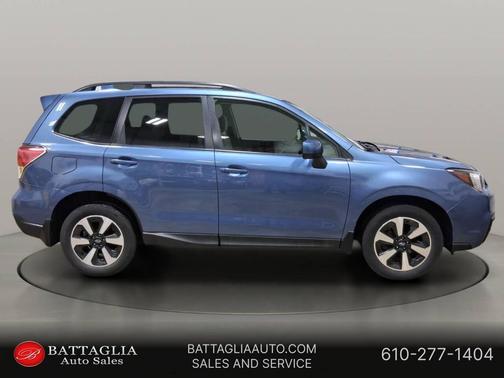 Quartz Blue Pearl 2018 Subaru Forester 2.5i Premium
