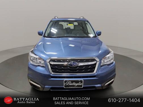 Quartz Blue Pearl 2018 Subaru Forester 2.5i Premium