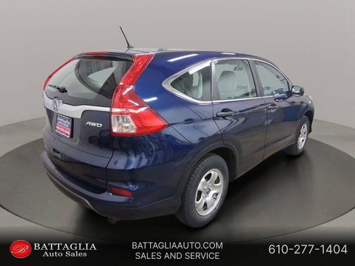 Blue 2015 Honda CR-V LX