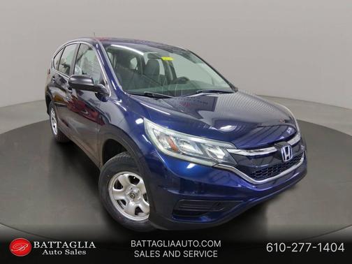 Blue 2015 Honda CR-V LX