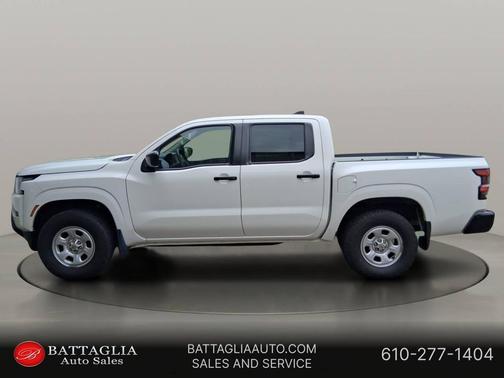 Glacier White 2022 Nissan Frontier S