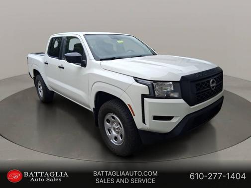 Glacier White 2022 Nissan Frontier S
