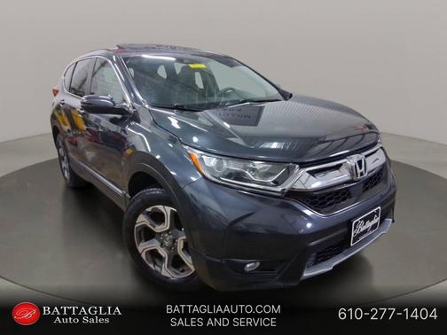 Gray 2018 Honda CR-V EX