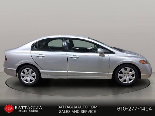 Silver 2008 Honda Civic LX