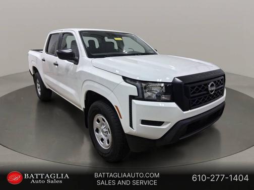 Glacier White 2024 Nissan Frontier S