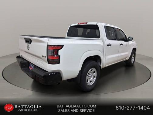 Glacier White 2024 Nissan Frontier S