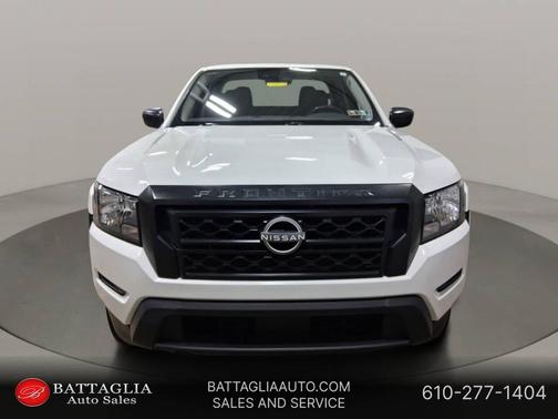Glacier White 2024 Nissan Frontier S