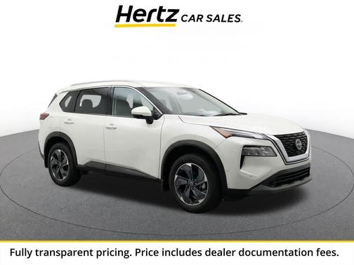 Everest White Pearl 2025 Nissan Rogue SV