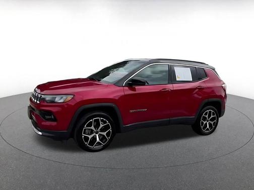 Red Hot Pearlcoat 2025 Jeep Compass Limited