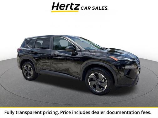 Super Black 2025 Nissan Rogue SV