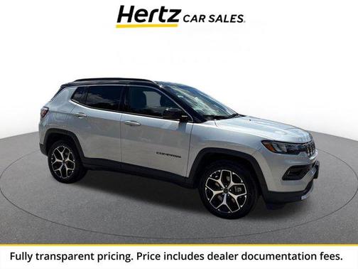 Silver Zynith Metallic Clearcoat 2025 Jeep Compass Limited