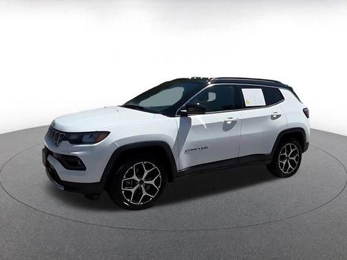 Bright White Clearcoat 2025 Jeep Compass Limited
