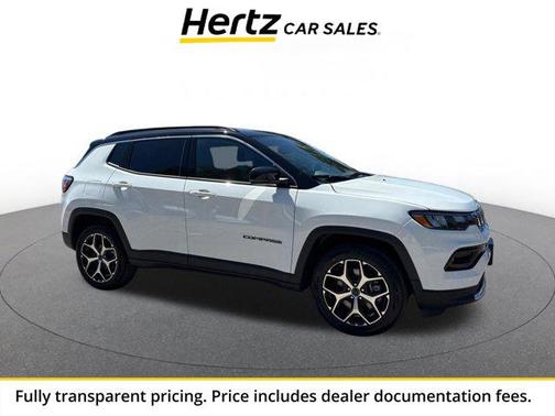 Bright White Clearcoat 2025 Jeep Compass Limited