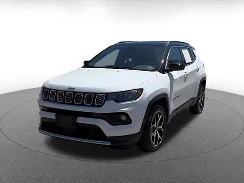 Bright White Clearcoat 2025 Jeep Compass Limited