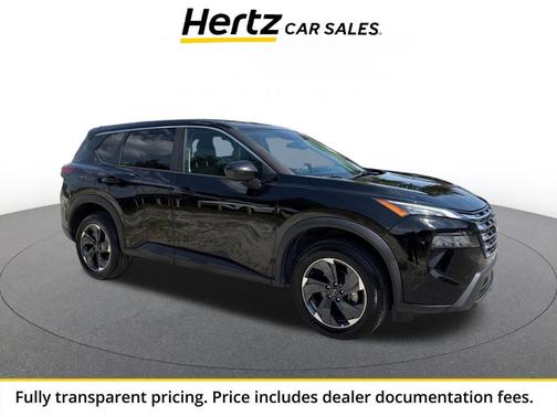 Super Black 2025 Nissan Rogue SV