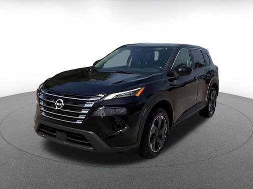 Super Black 2025 Nissan Rogue SV