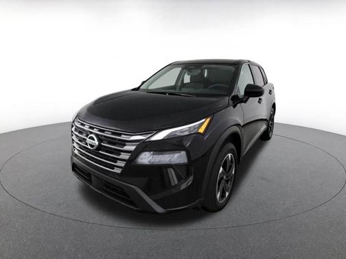 Super Black 2025 Nissan Rogue SV