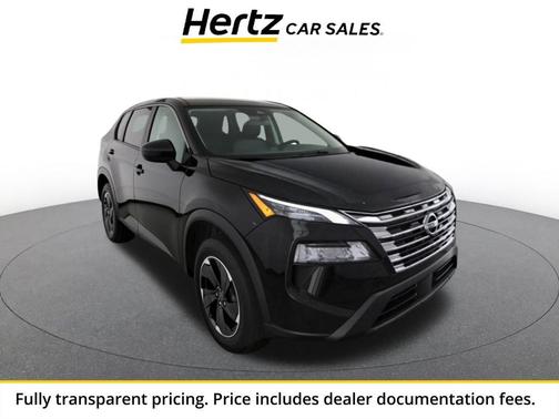 Super Black 2025 Nissan Rogue SV