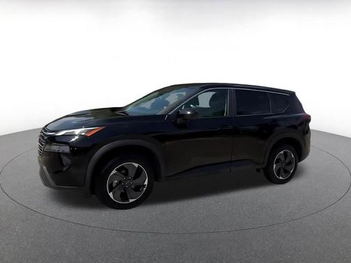 Super Black 2025 Nissan Rogue SV