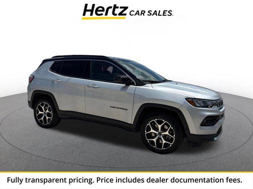 Silver Zynith Metallic Clearcoat 2025 Jeep Compass Limited
