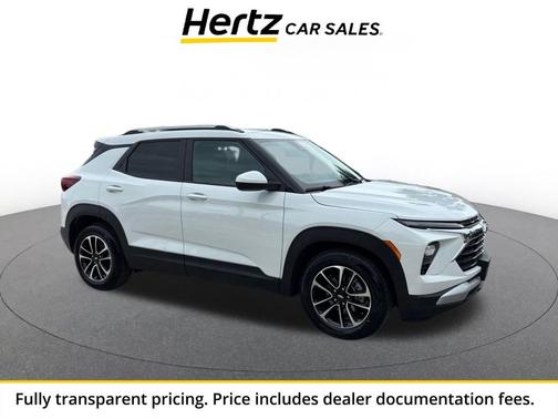 Summit White 2025 Chevrolet Trailblazer LT