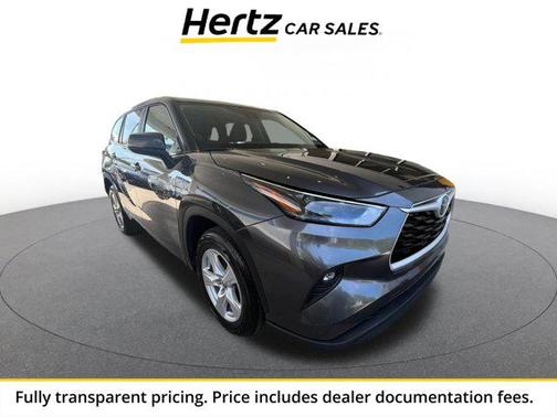Magnetic Gray Metallic 2025 Toyota Highlander LE