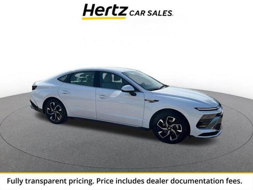 Serenity White 2025 Hyundai SONATA SEL