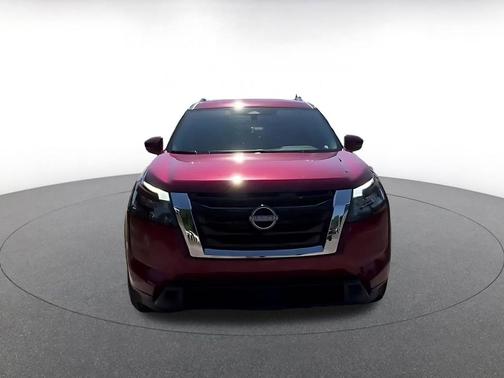 Scarlet Ember Tintcoat 2025 Nissan Pathfinder SV FWD