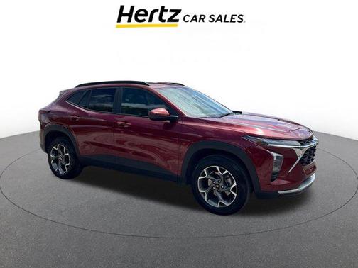 Crimson Metallic 2025 Chevrolet Trax LT