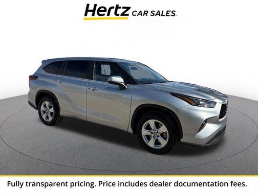 Celestial Silver Metallic 2025 Toyota Highlander LE