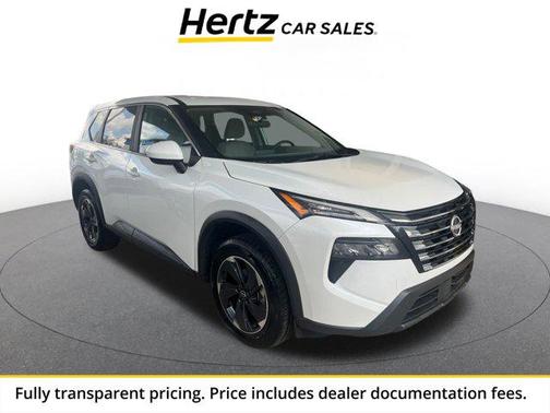 Everest White Pearl 2025 Nissan Rogue SV