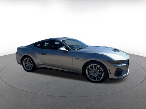 Iconic Silver Metallic 2025 Ford Mustang GT Premium