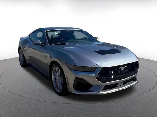 Iconic Silver Metallic 2025 Ford Mustang GT Premium