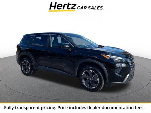 Super Black 2025 Nissan Rogue SV