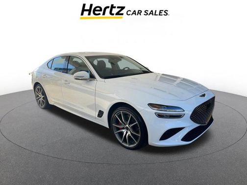Alta White 2025 Genesis G70 2.5T AWD