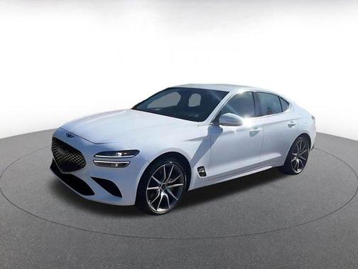 Alta White 2025 Genesis G70 2.5T AWD