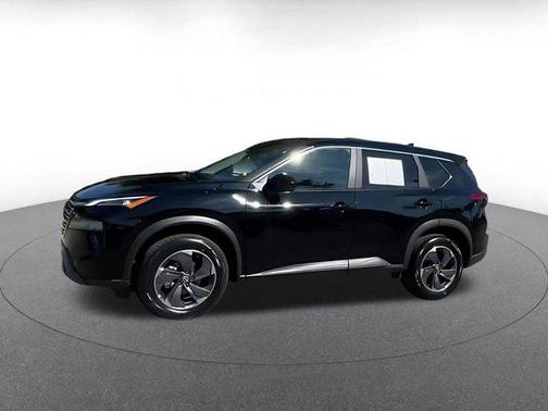 Super Black 2025 Nissan Rogue SV