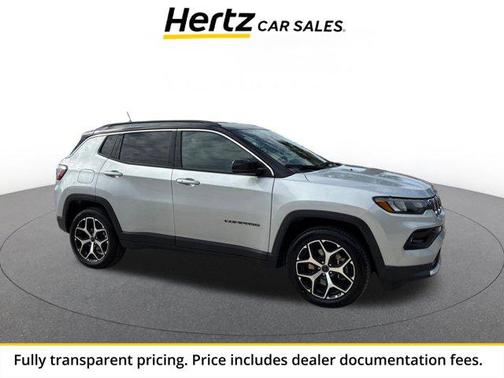 Silver Zynith Metallic Clearcoat 2025 Jeep Compass Limited