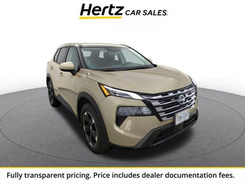 Baja Storm Metallic 2025 Nissan Rogue SV
