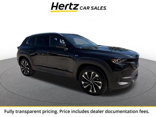 Jet Black Mica 2025 Mazda CX-50 Hybrid Premium Plus Package