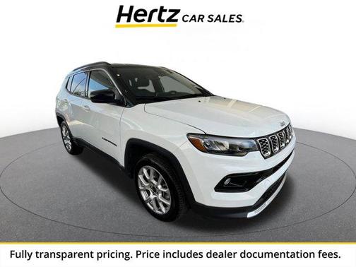 Bright White Clearcoat 2025 Jeep Compass Limited