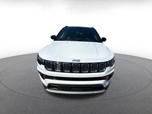 Bright White Clearcoat 2025 Jeep Compass Limited