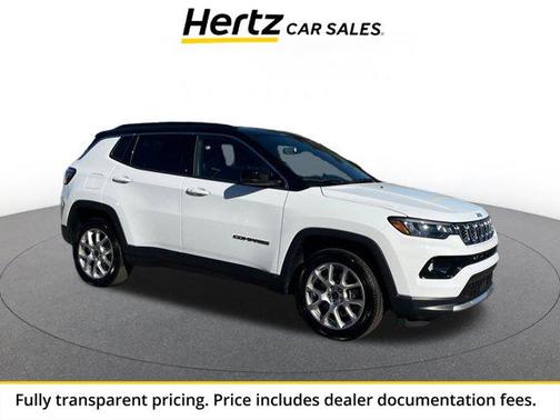 Bright White Clearcoat 2025 Jeep Compass Limited