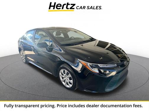 Black 2025 Toyota Corolla LE