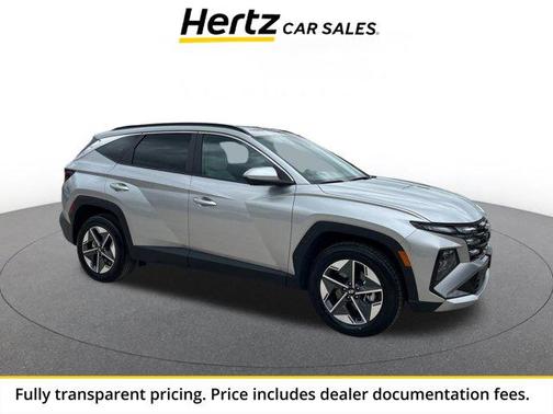 Shimmering Silver 2025 Hyundai TUCSON SEL
