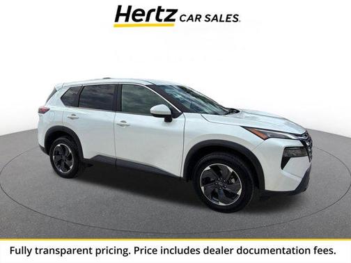Everest White Pearl 2025 Nissan Rogue SV