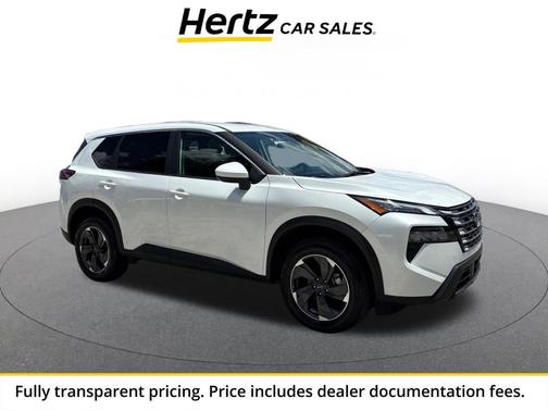 Everest White Pearl 2025 Nissan Rogue SV