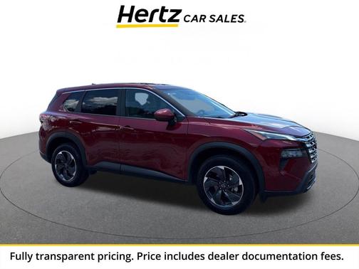 Scarlet Ember Tintcoat 2025 Nissan Rogue SV