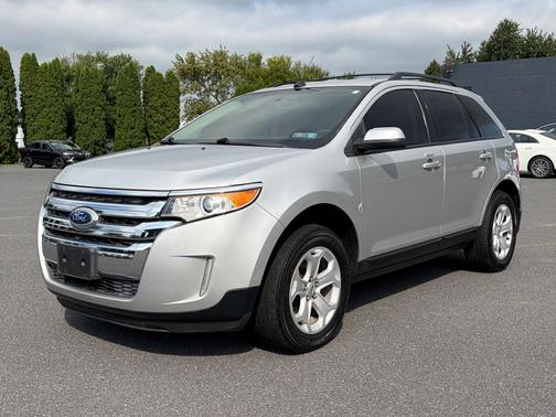 Ingot Silver Metallic 2014 Ford Edge SEL