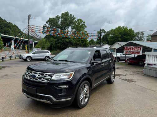 Shadow Black 2018 Ford Explorer Limited